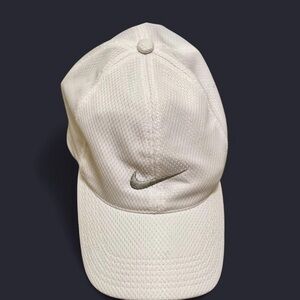 Nike White Mesh Cap